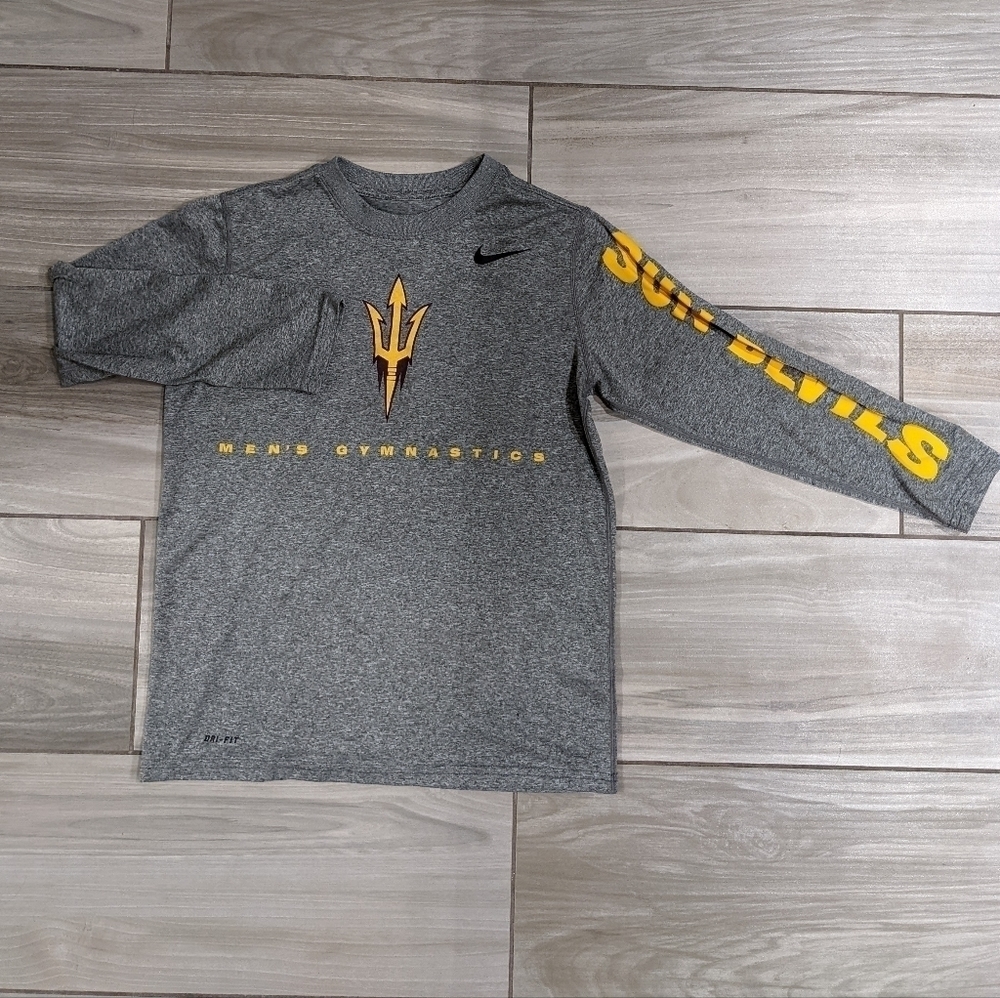 Nike Arizona State Men's Gymnastics Long Sleeve Shirt